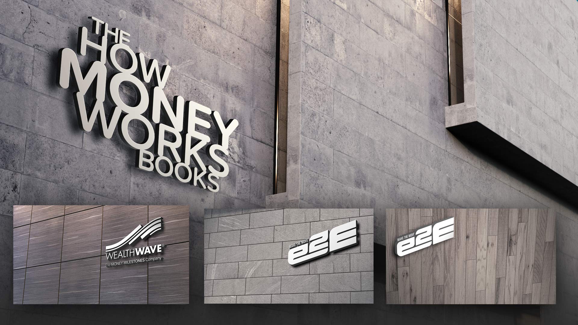 ZOOM Backgrounds for all brands – Pack 2 – Building Wall Signs