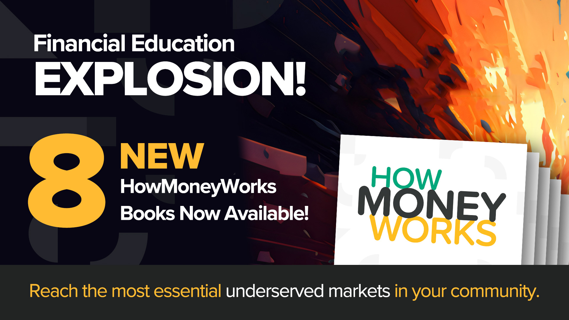 8 New HowMoneyWorks Books—Today We Unveil a Diverse New Lineup of Financial Literacy Books